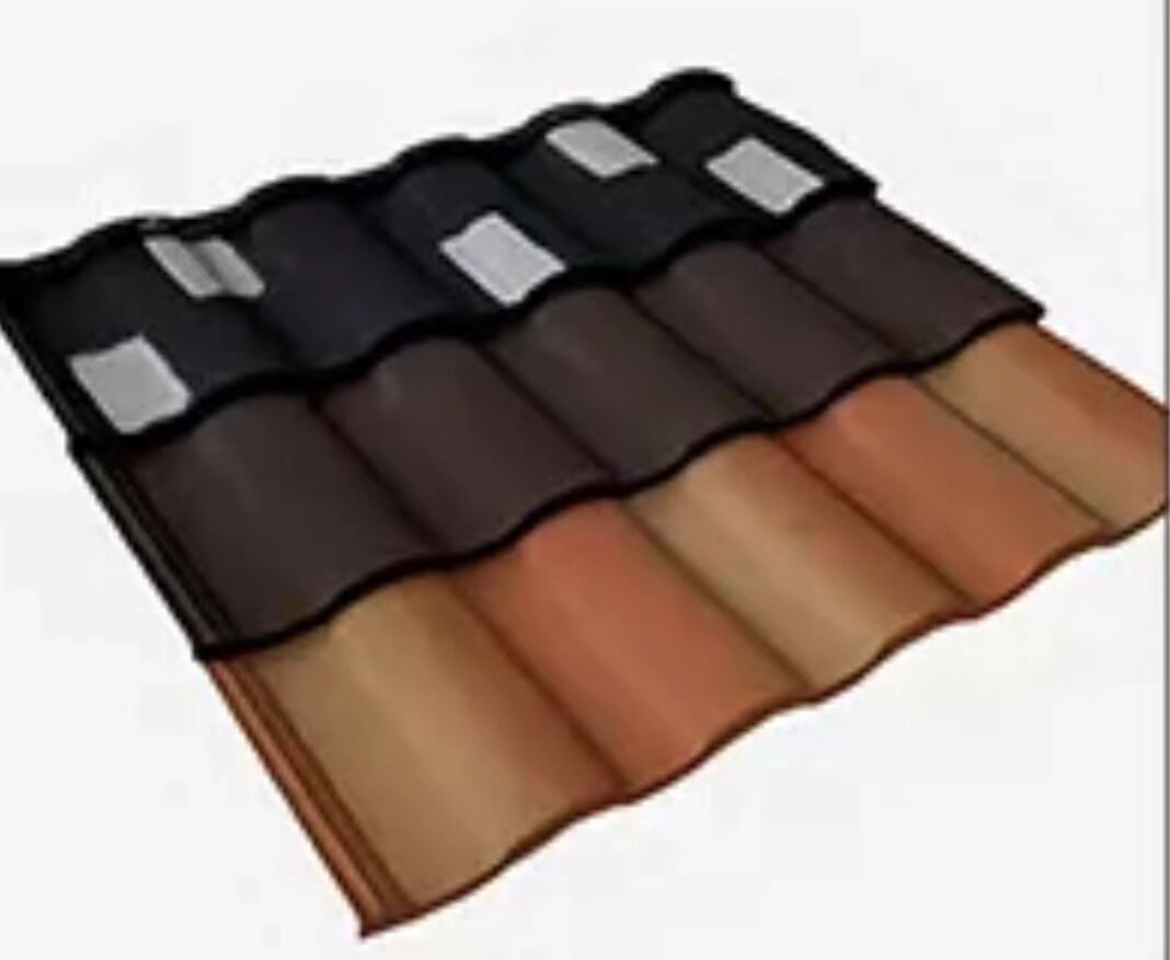 roofing sheet with various colorn orange