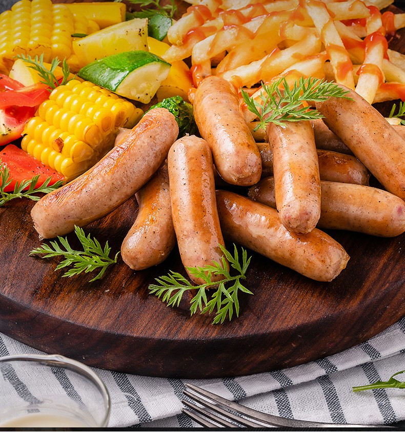 Collagen Casing for Deep Fat Fried Sausage