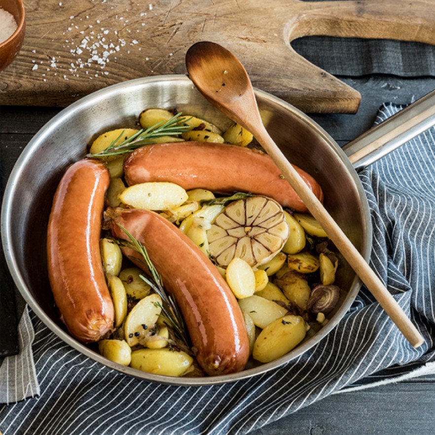 Collagen Casing for Deep Fat Fried Sausage