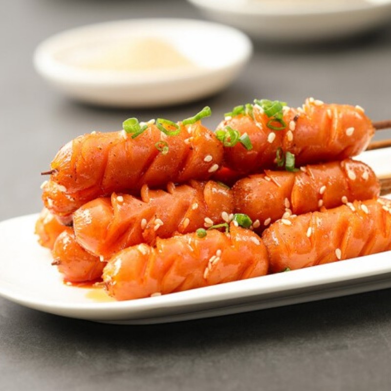 Collagen Casing for Deep Fat Fried Sausage