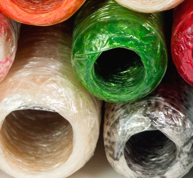 Fiber casing for sausage packing materail