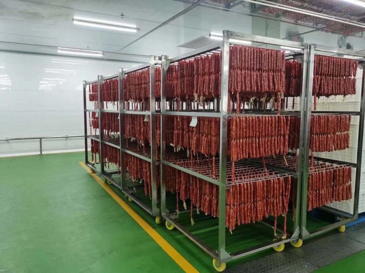 Dried casing