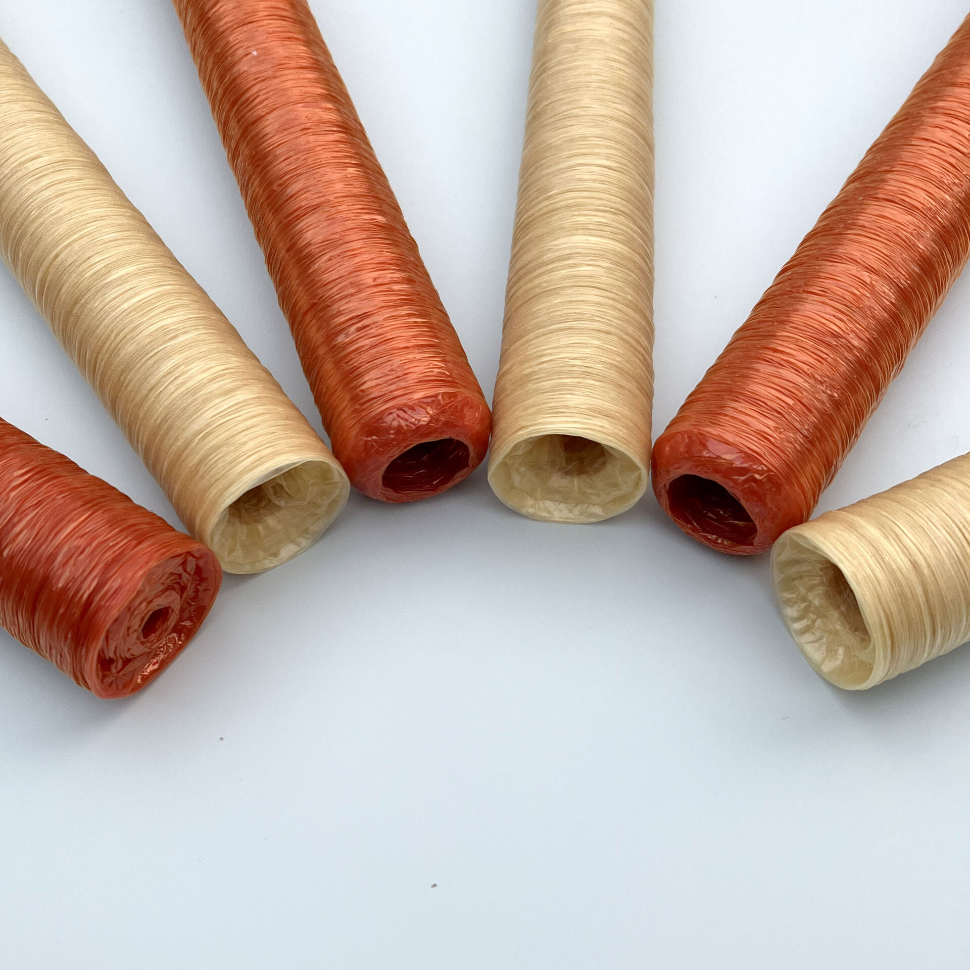 Cellulose sausage casing for polony