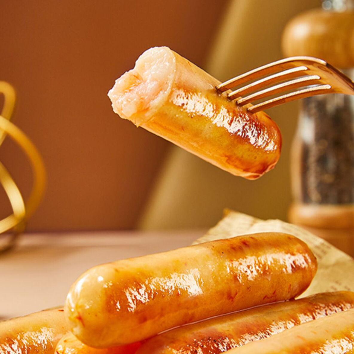 Collagen Casing for breakfast sausage