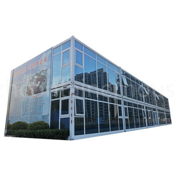 Luxury 2 Story 20Ft Prefeb Mudular Shipping Prefabricated Homes Container House