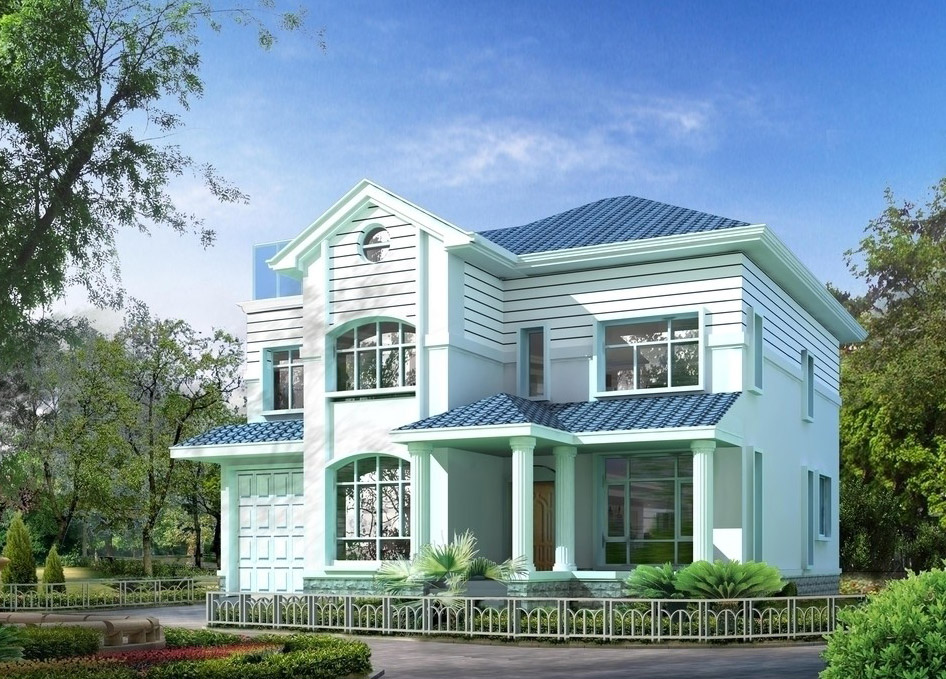 Mediterranean Style Light Steel Villa