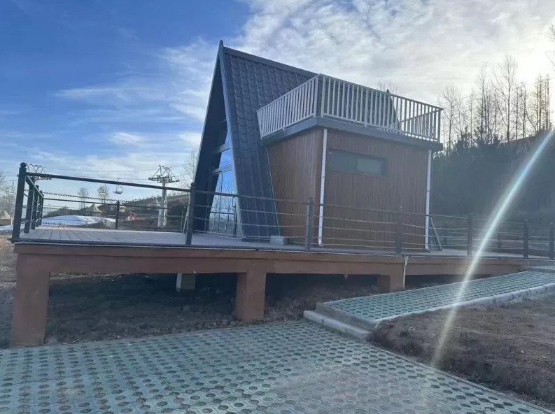 Triangular House