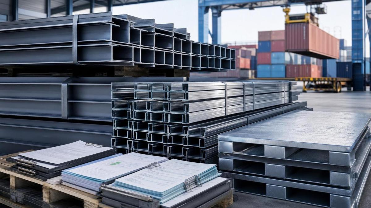 EU CBAM Extends Carbon Charges to Imported Steel Sections