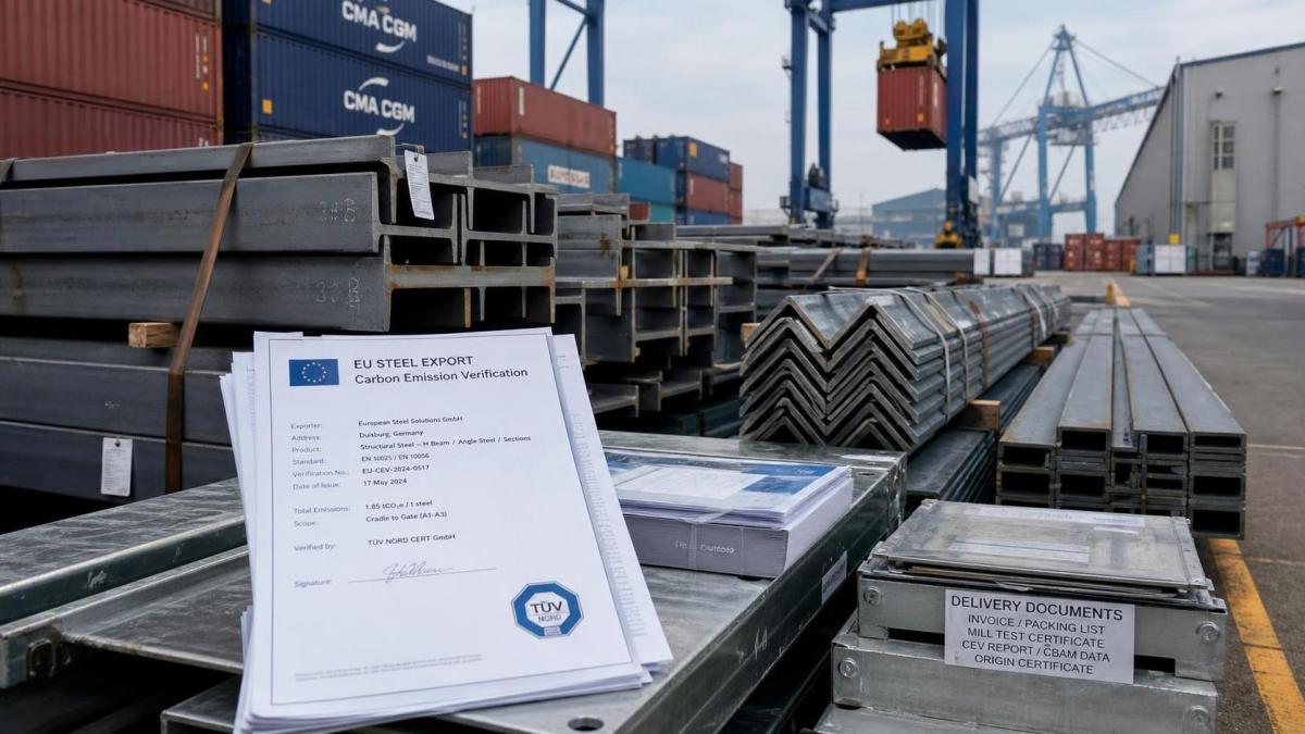 EU CBAM Rule Takes Effect for Steel Exports