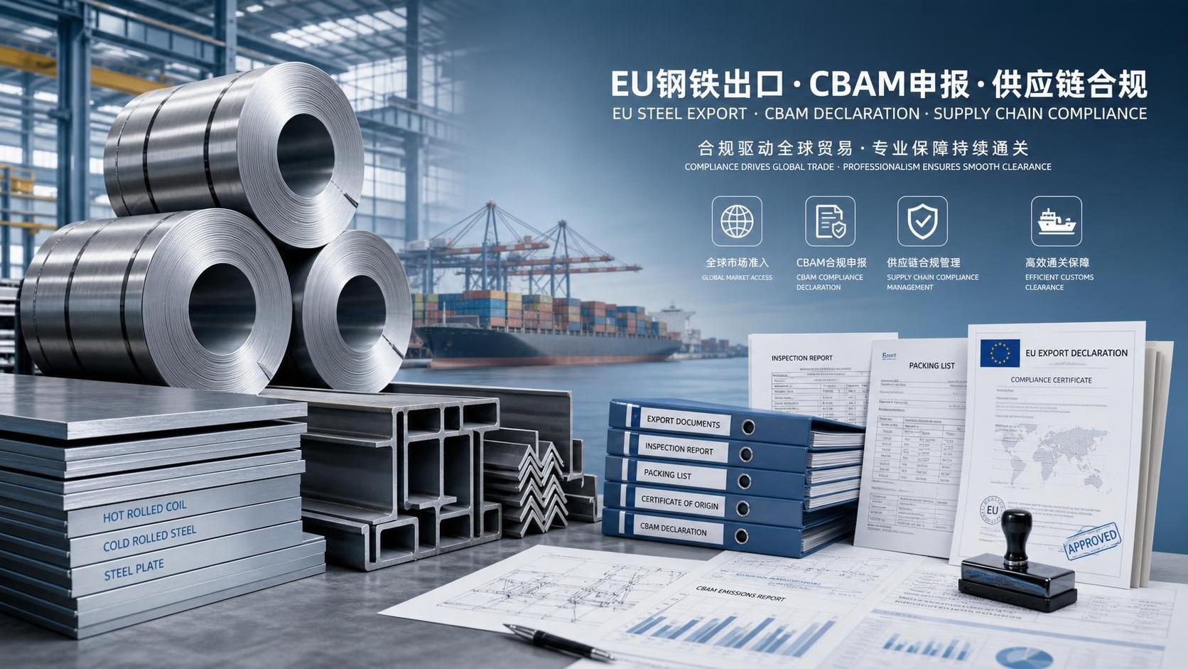EU Expands CBAM Reporting to All Steel Sections EU Expands CBAM Reporting to All Steel Sections