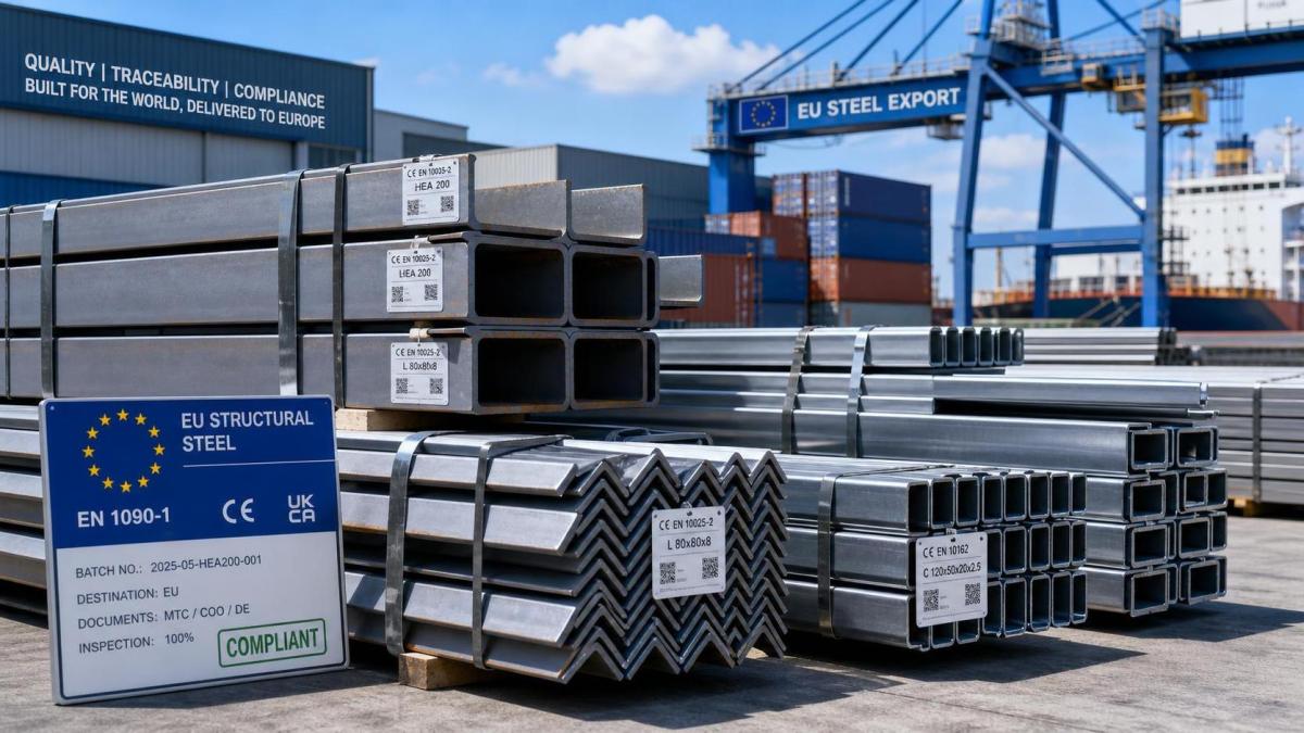 EU CBAM Phase 3 Extends to Structural Steel Exports