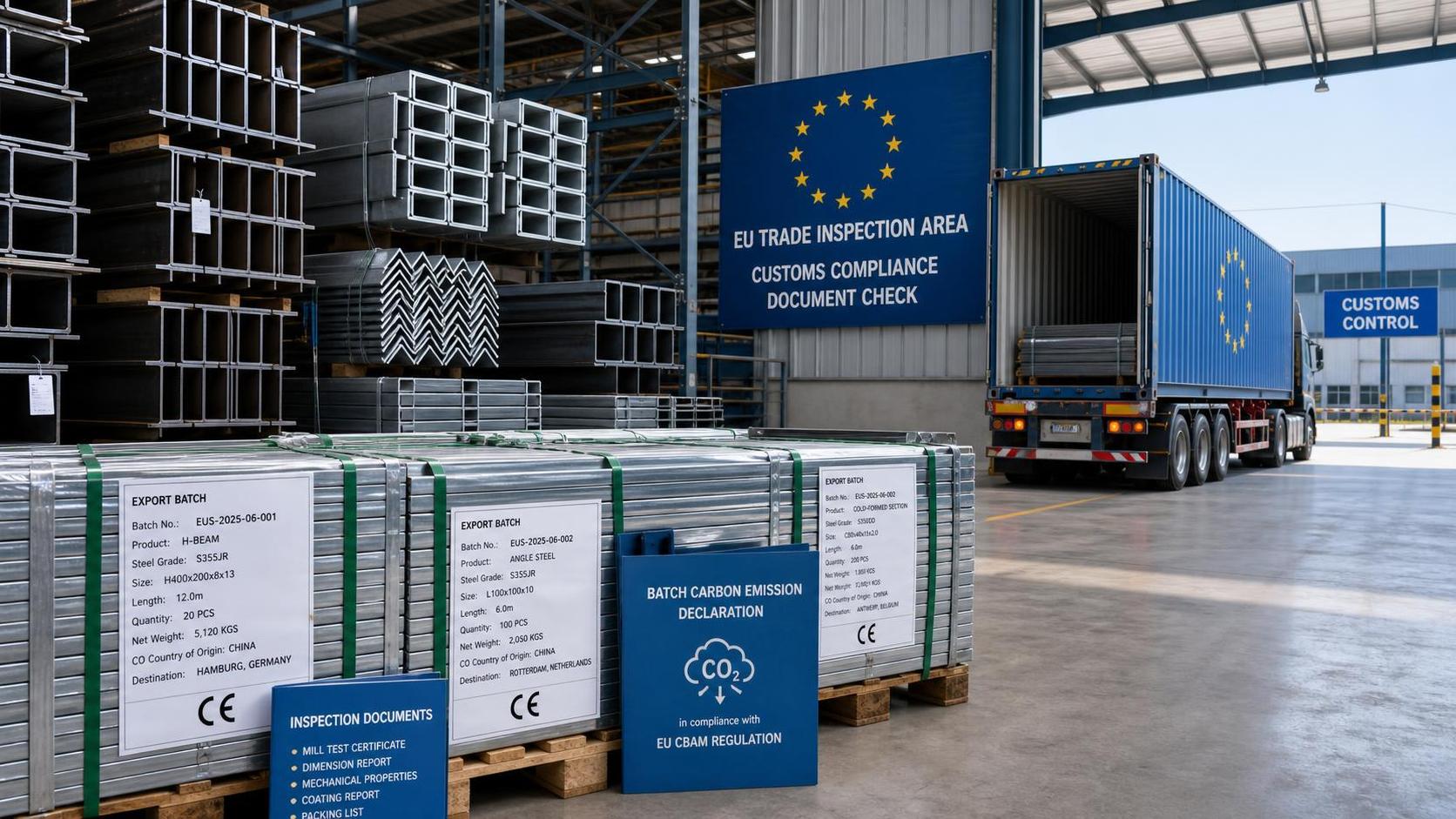 EU CBAM Phase 3 Extends to Structural Steel Exports