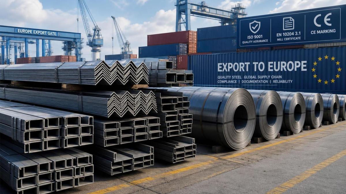 EU CBAM Phase Three Extends to Steel Sections and HRC