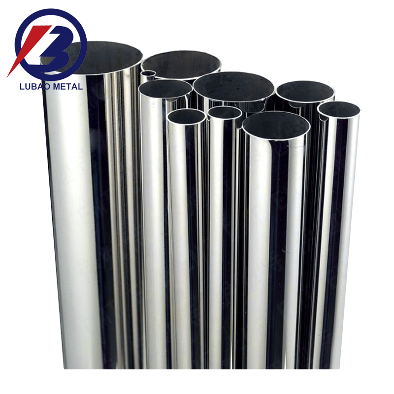 Prime Quality Round/Square Stainless Steel Pipe ASTM A270 A554 SS304 316L 316 310S 440 1.4301 321 904L 201 Square Pipe Inox Ss Seamless Tube