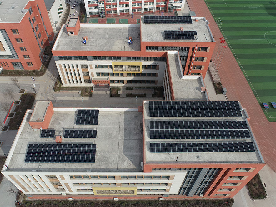 The first phase of the 480MWp distributed photovoltaic power generation project in Qihe County