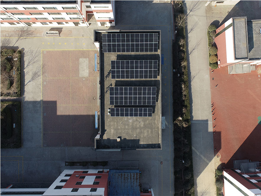 The first phase of the 480MWp distributed photovoltaic power generation project in Qihe County