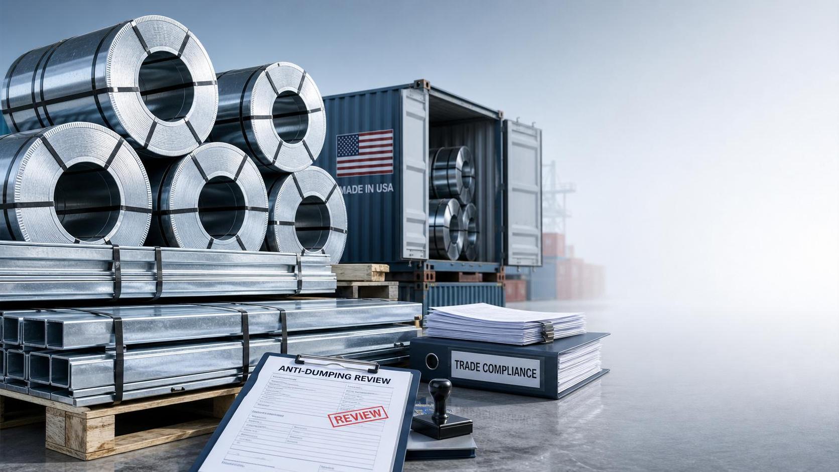 US Starts AD Review of Chinese Galvanized Steel
