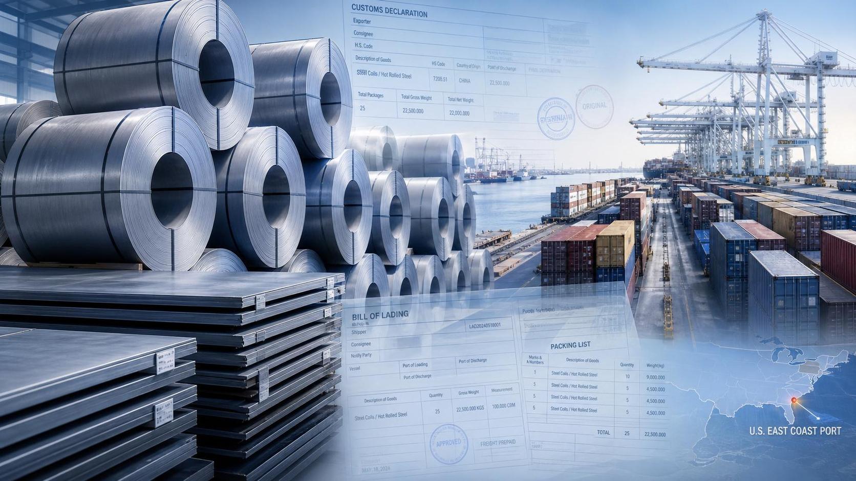 U.S. Starts AD Review of Chinese Hot-Rolled Steel Strip
