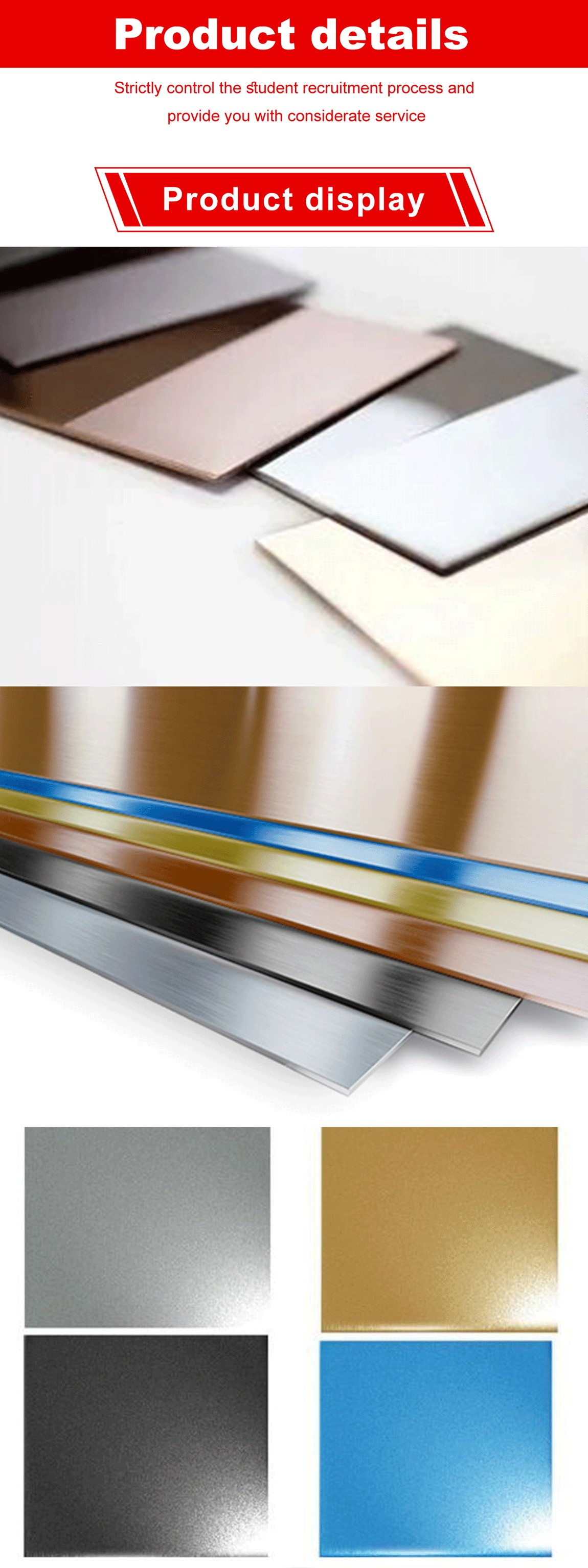 Color Coated Stainless Steel Sheet