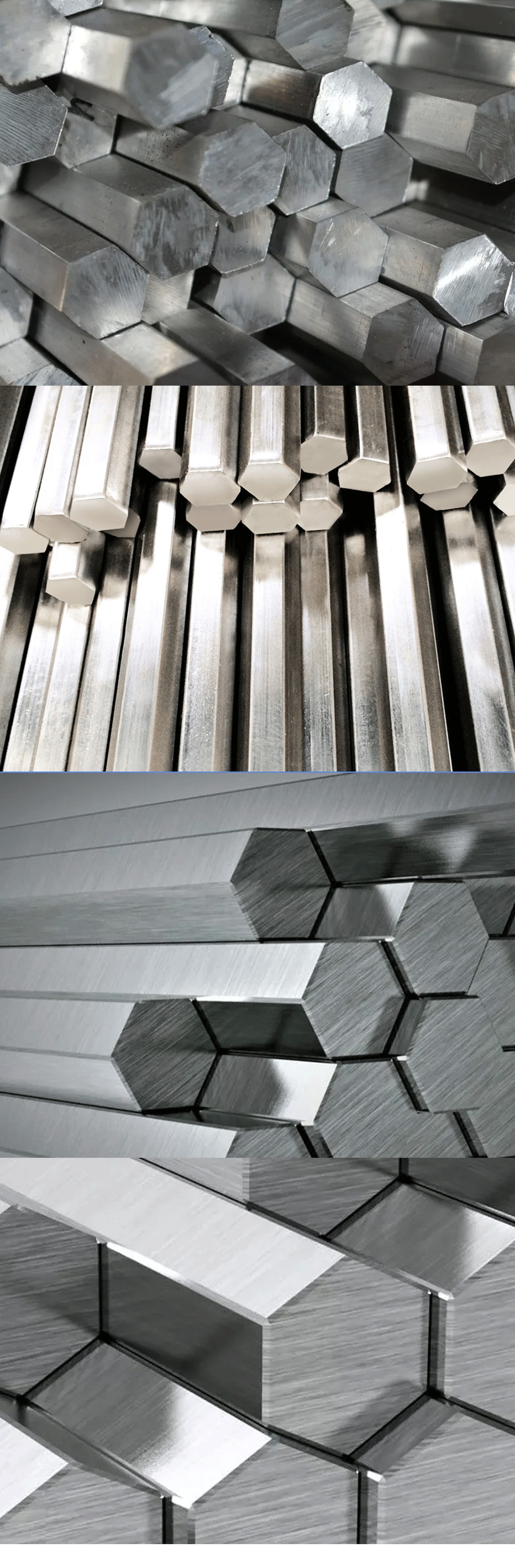 Stainless steel hex bar