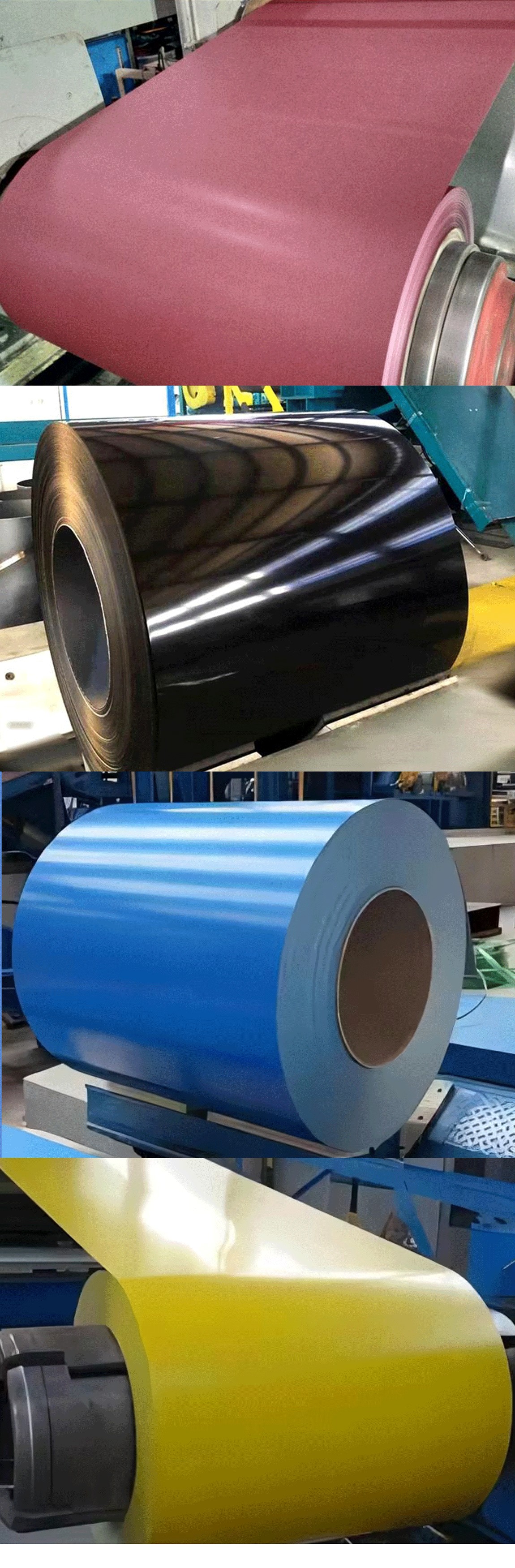 Color-coated steel coils