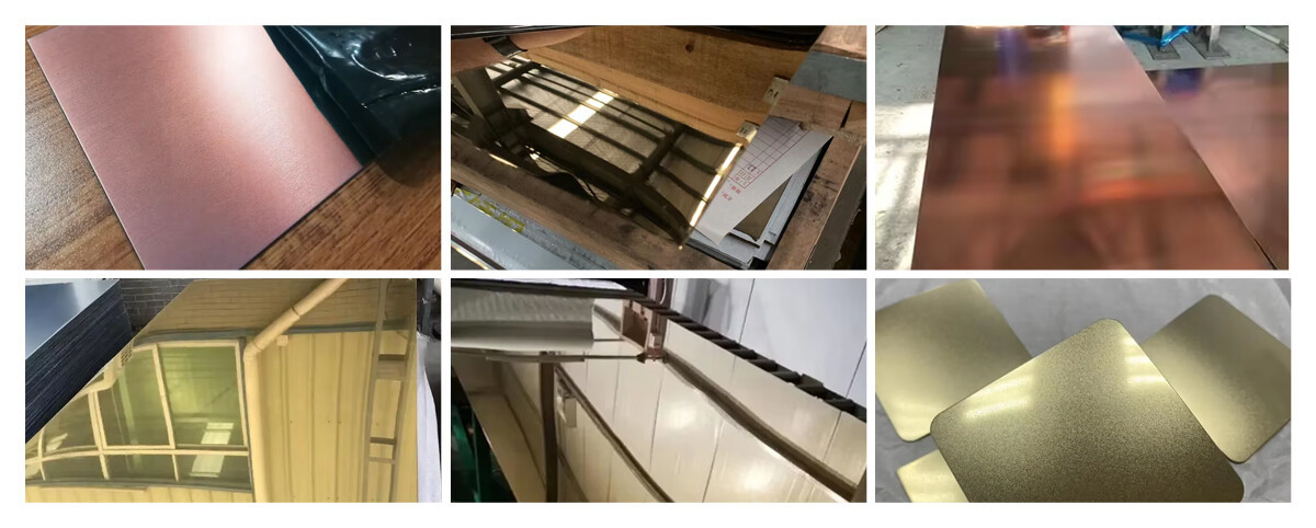 Color Coated Stainless Steel Sheet