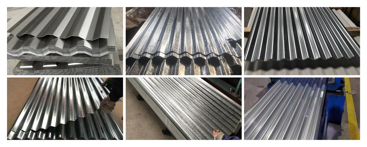 Galvanized roofing sheet