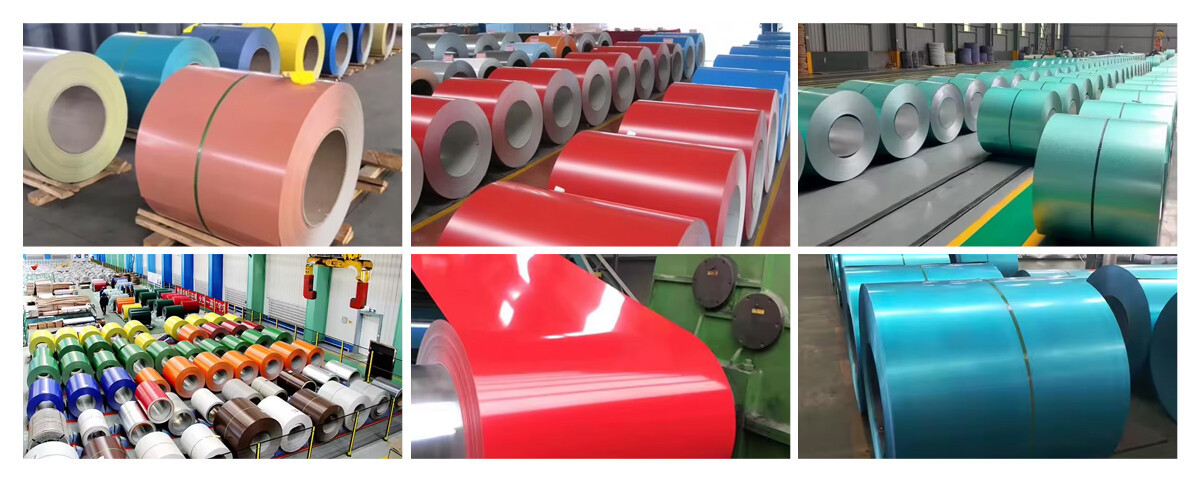 Color-coated steel coils