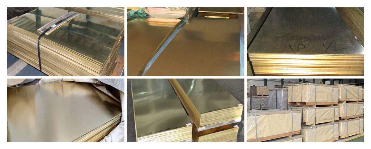 Brass plate