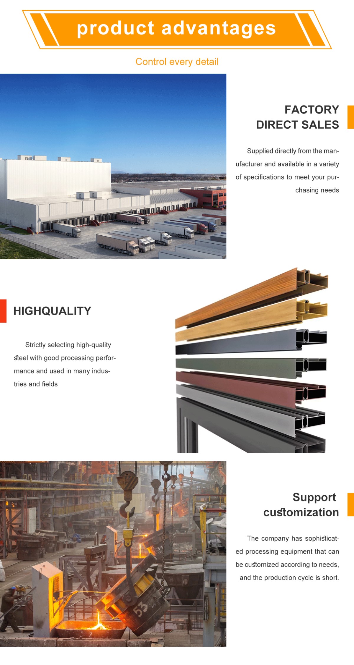 Door&Windows aluminium profile series