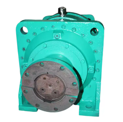 Worm gear reducer with AC motor with DC motor