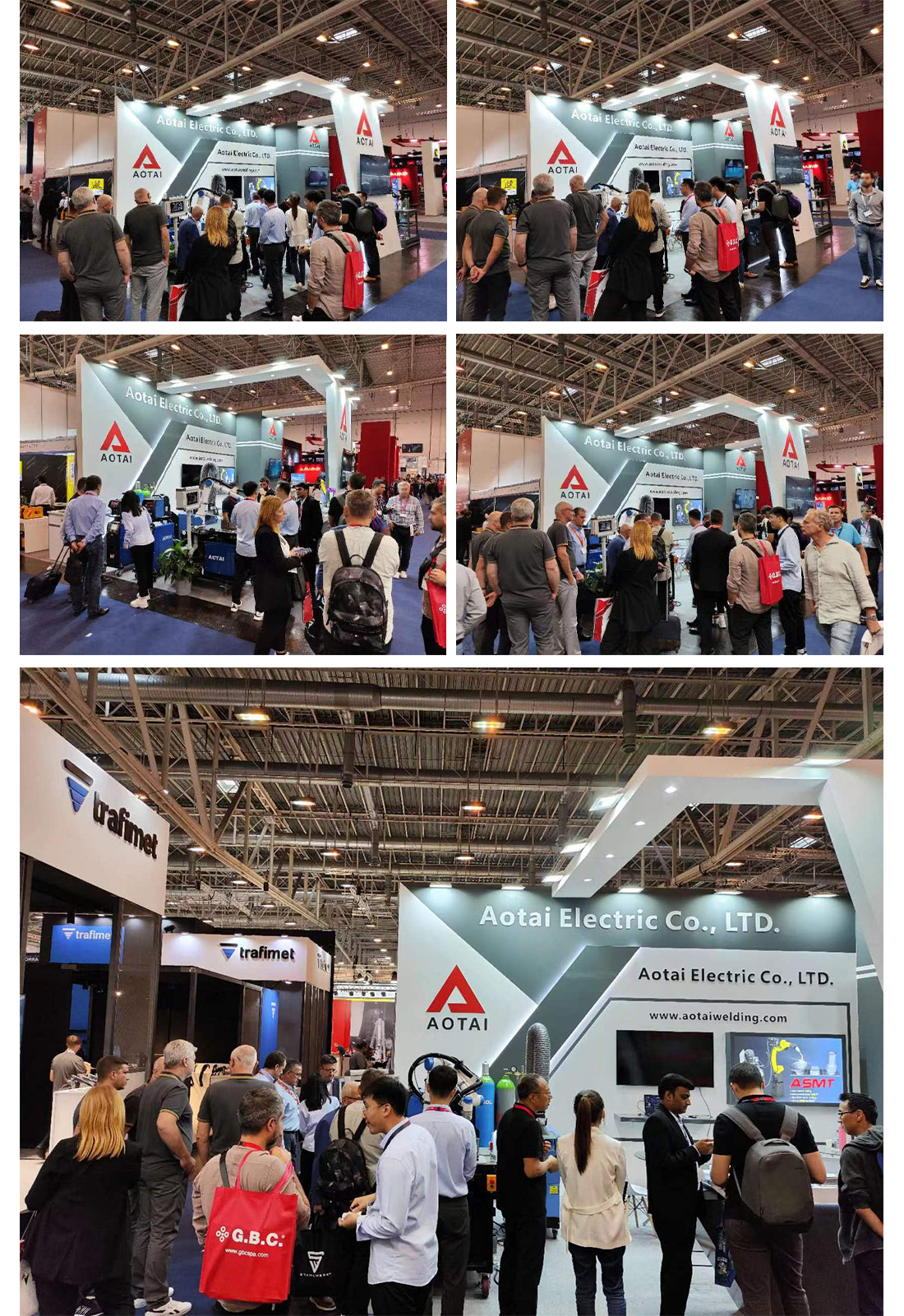 SCHWEISSEN & SCHNEIDEN in Full Swing, Aotai Booth Crowded With People