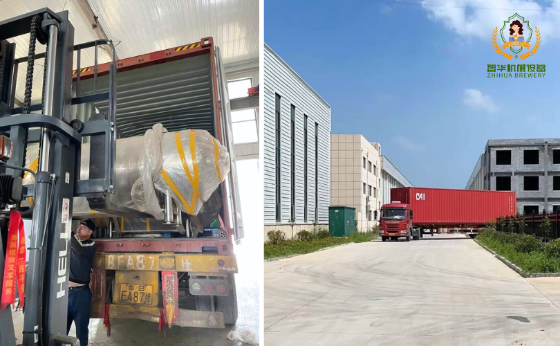 Our US client's container is coming in our factory!
