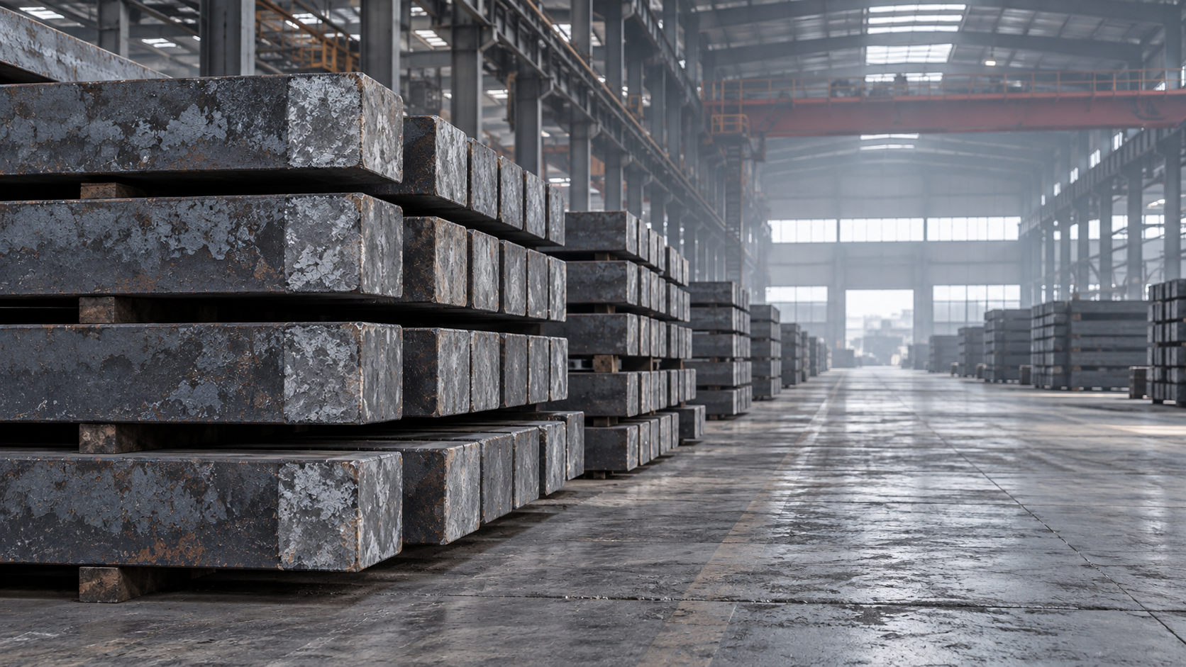 Tangshan Steel Billet Falls to 2,900 Yuan as Chinese Steel Prices Soften
