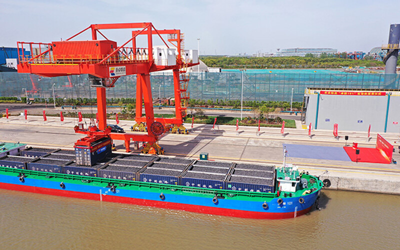 The first multi-purpose ship berthed at our port