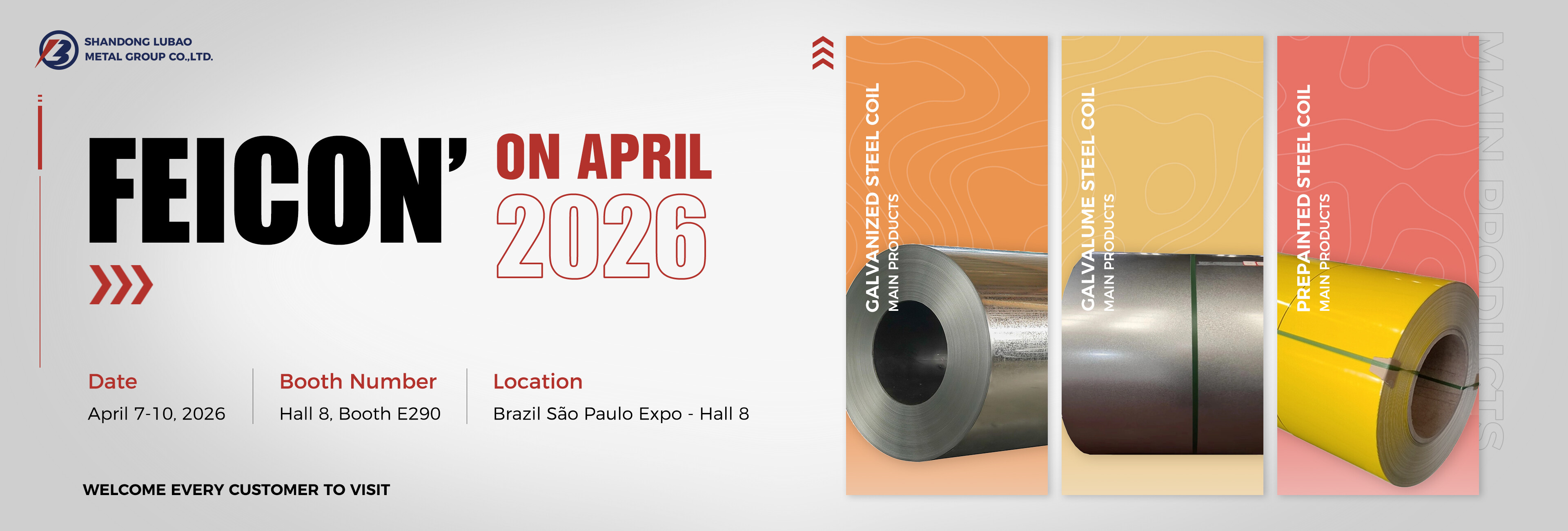 Across the Ocean to South America! Shandong Lubao Metal Group Concludes FEICON 2026 in Brazil with Great Triumph Across the Ocean to South America! Shandong Lubao Metal Group Concludes FEICON 2026 in Brazil with Great Triumph