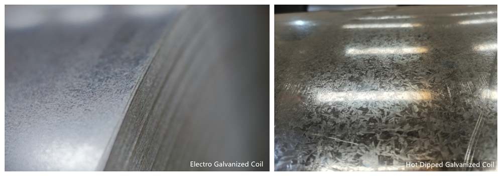 Hot-Dipped-Galvanized-VS-Electro-galvanized-Steel What is the difference between electrogalvanizing and hot-dip galvanizing?