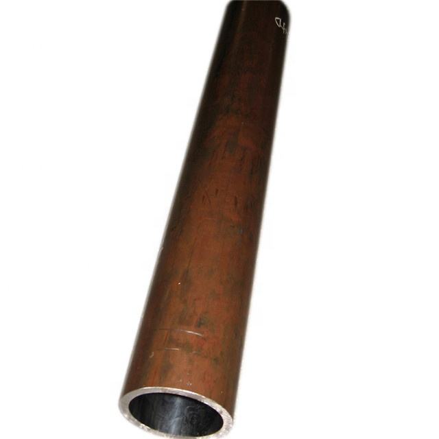 Black Painted ERW Welded Steel Pipe Straight Seam Carbon Steel Tube Manufacturer