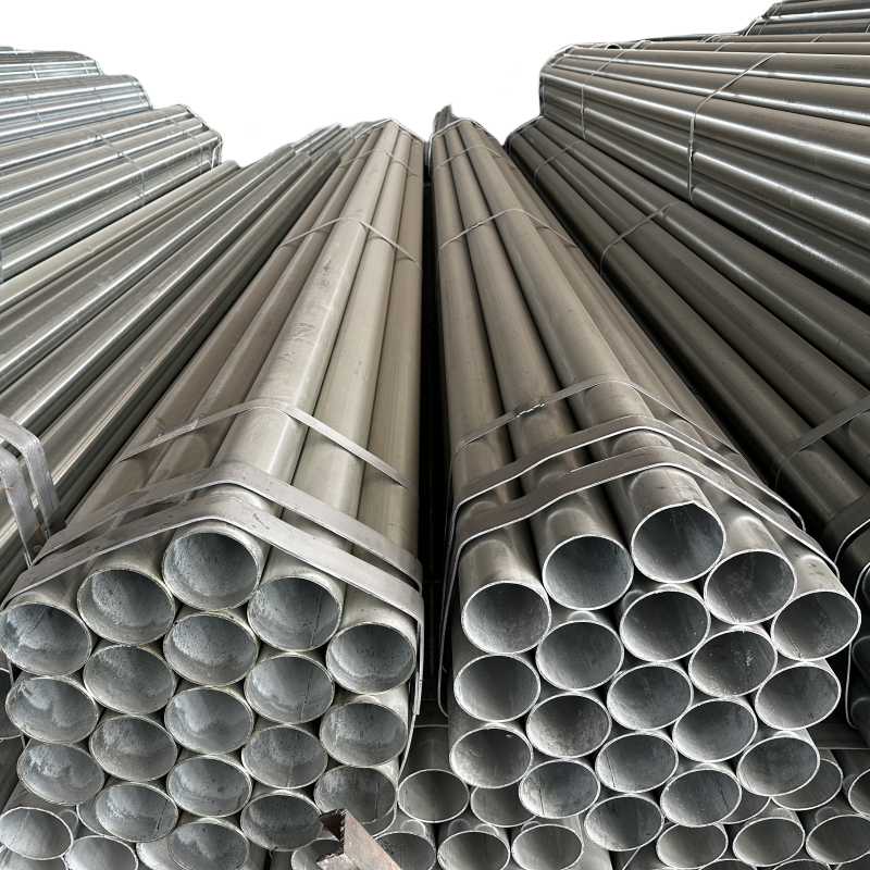 Mild Steel Straight Seam ERW Welded Pipe for Building Material