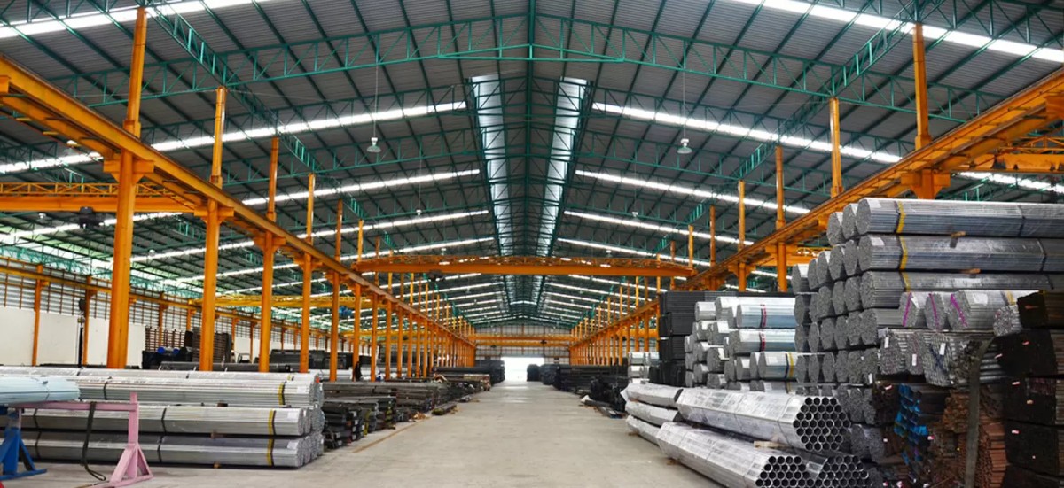 Galvanized steel pipe