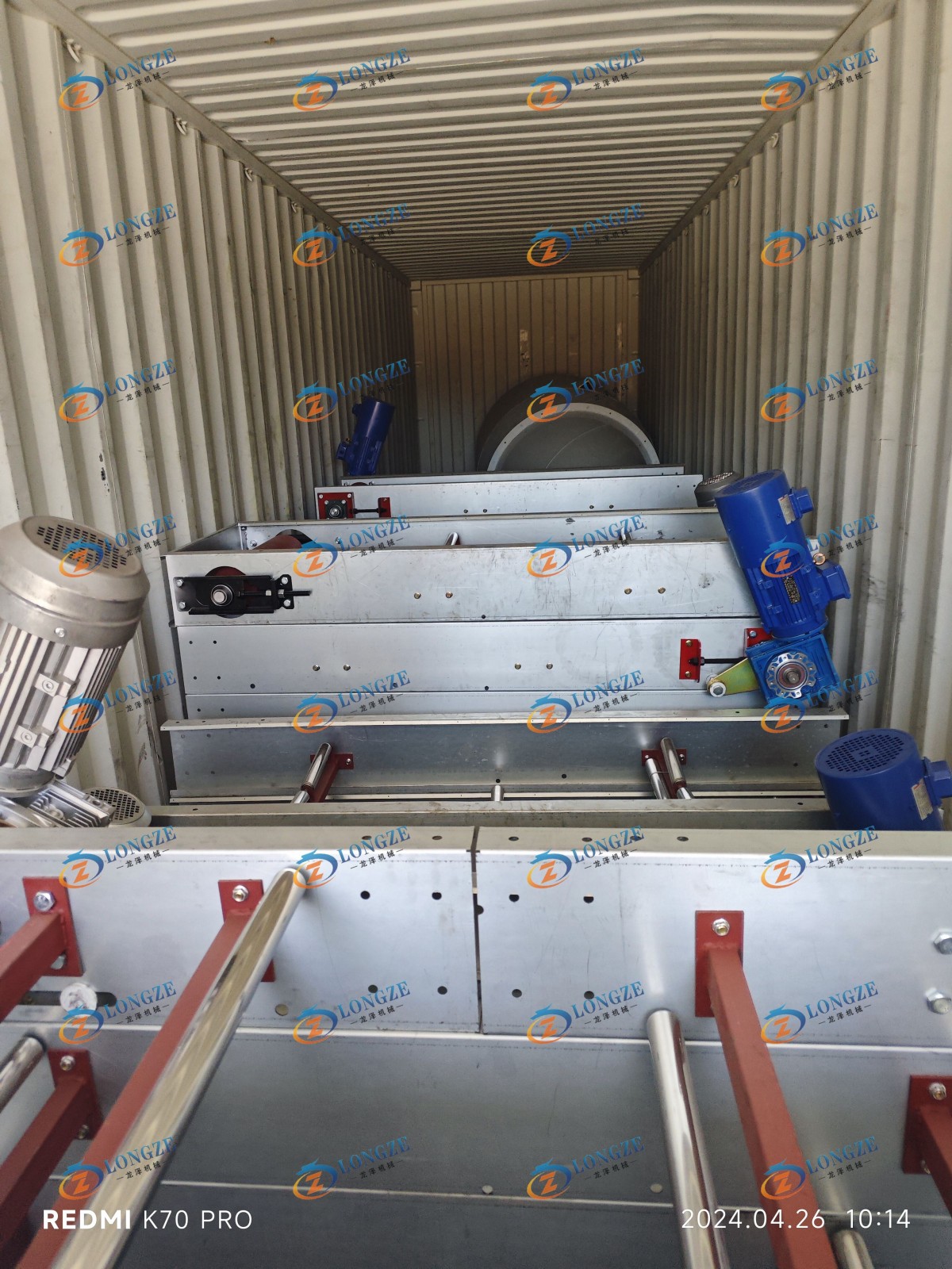 LONGZE 2-ton-per-hour wood pellet production line delivery