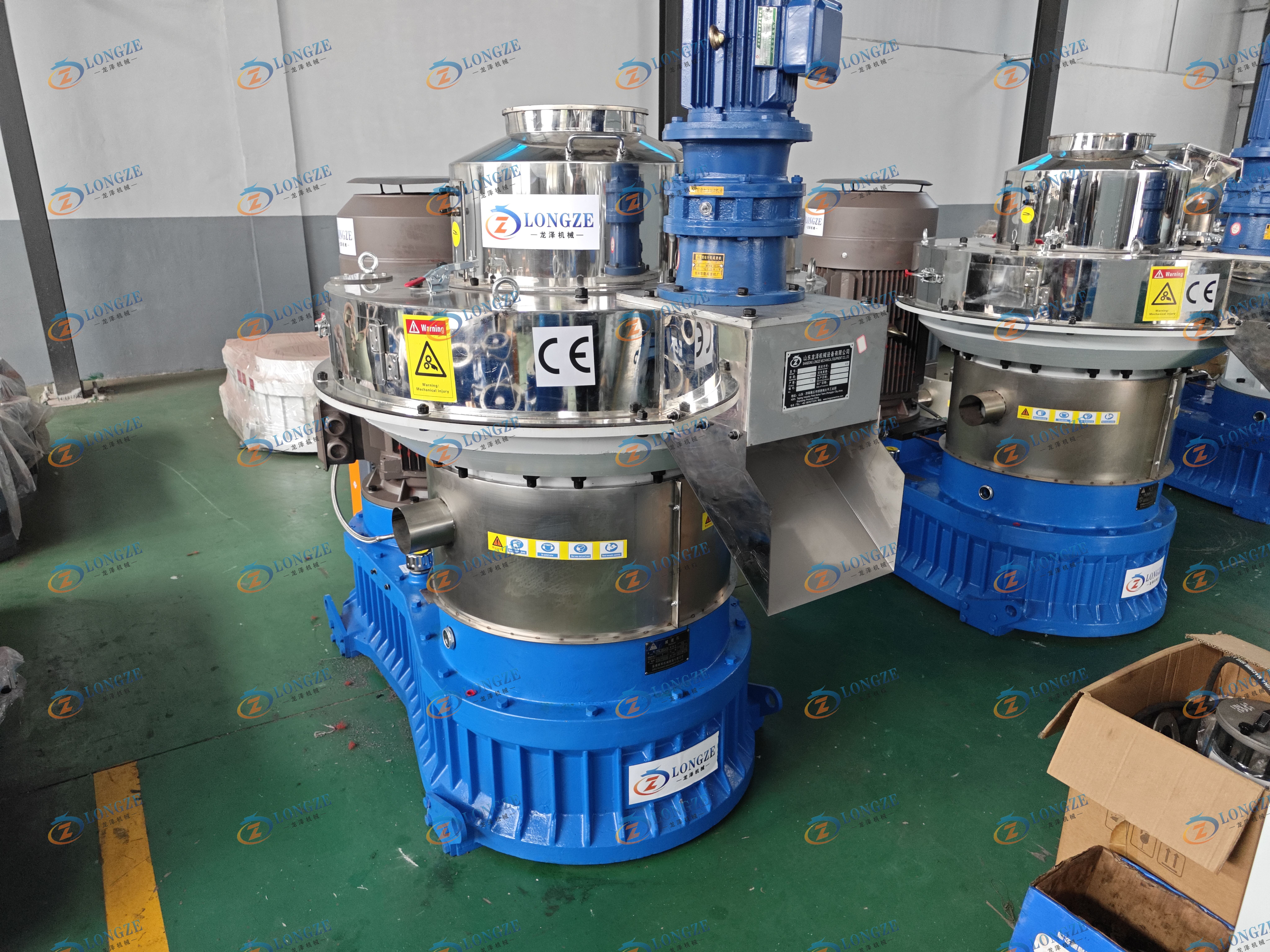 Send India With Complete 2t/h Wood Pellet Production Line