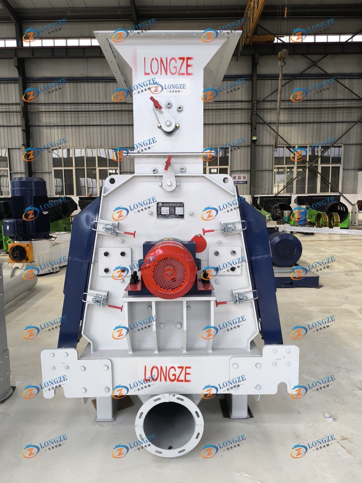 IMG_20240415_144546.jpg LONGZE 110KW hammer mill sent to India