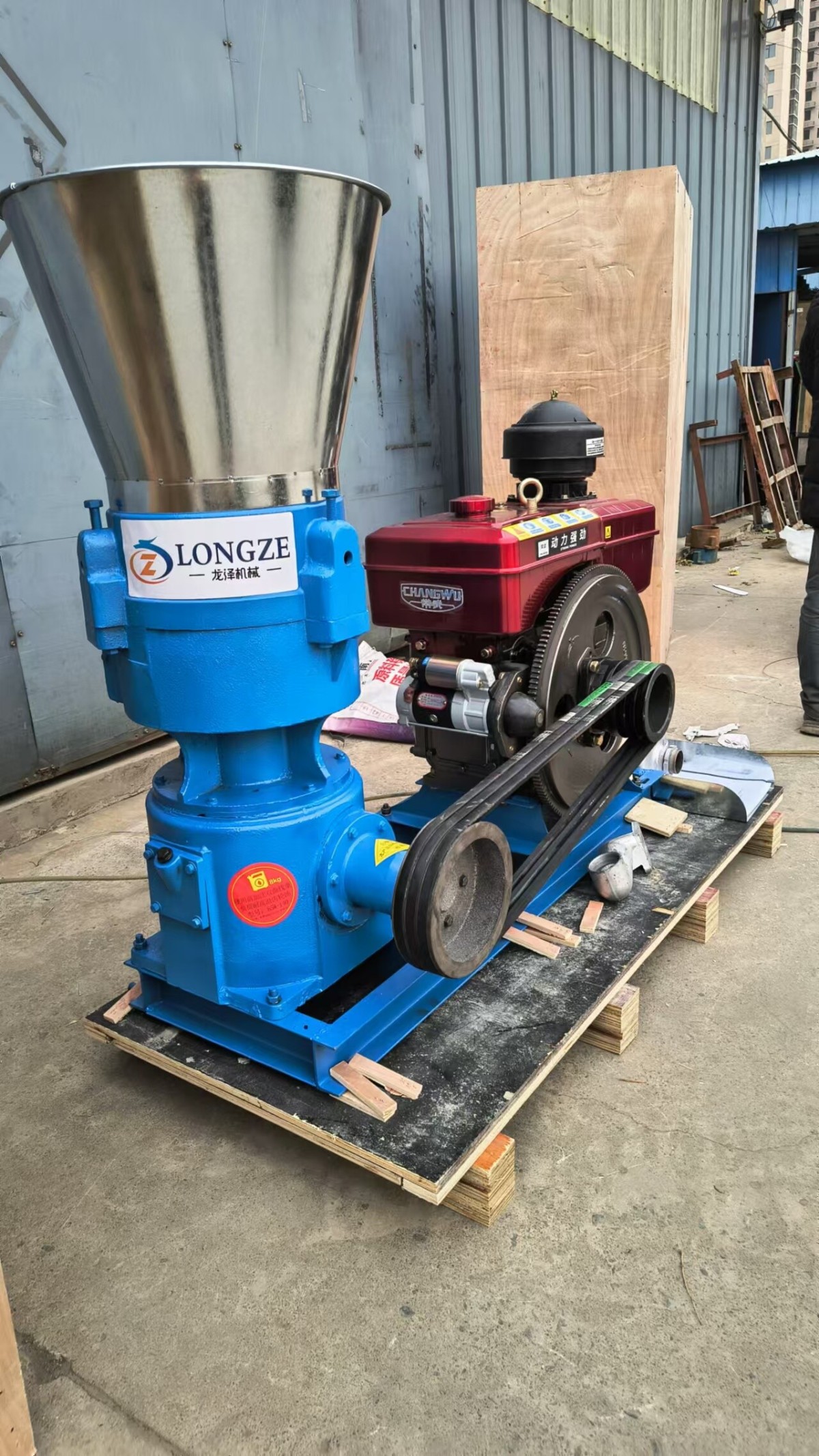 SHANDONG LONGZE FEED EQUIPMENT EXPORT
