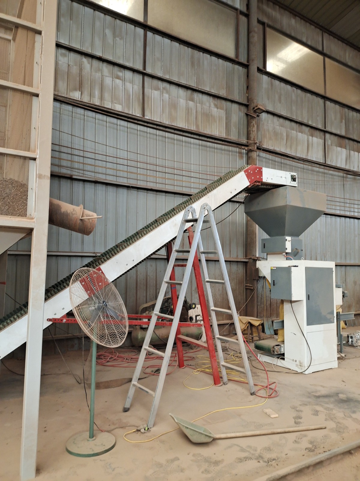 Longze pellet line in production