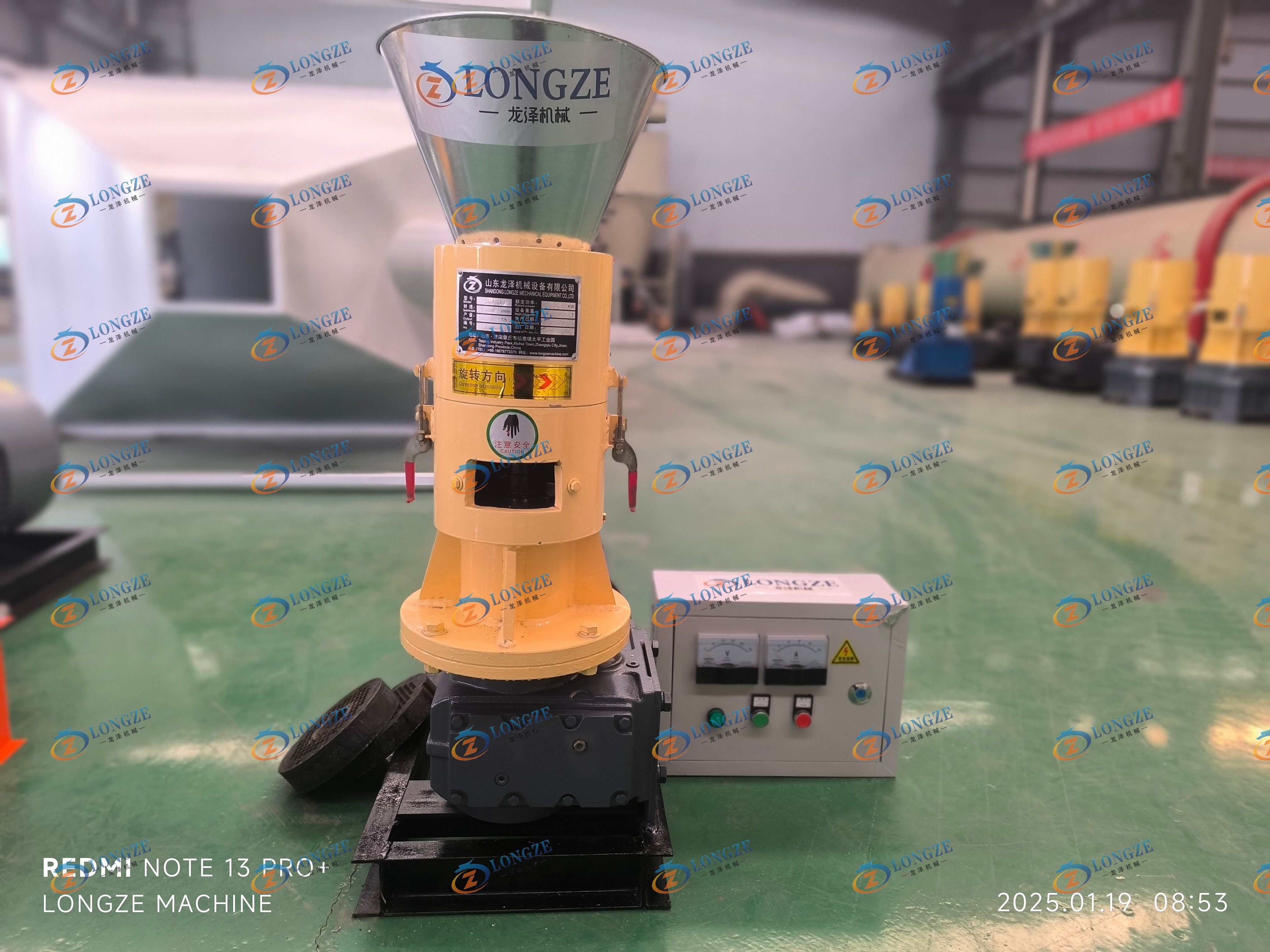 SHANDONG LONGZE WOOD PELLET MACHINE EXPORT