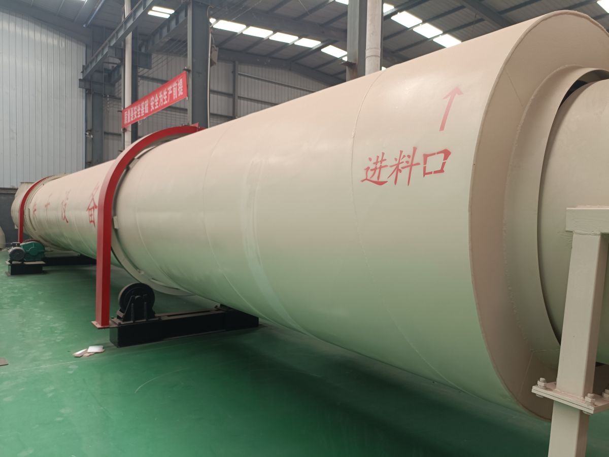 SHANDONG LONGZE~DOUBLE LAYER ROTARY DRYER EXPORT