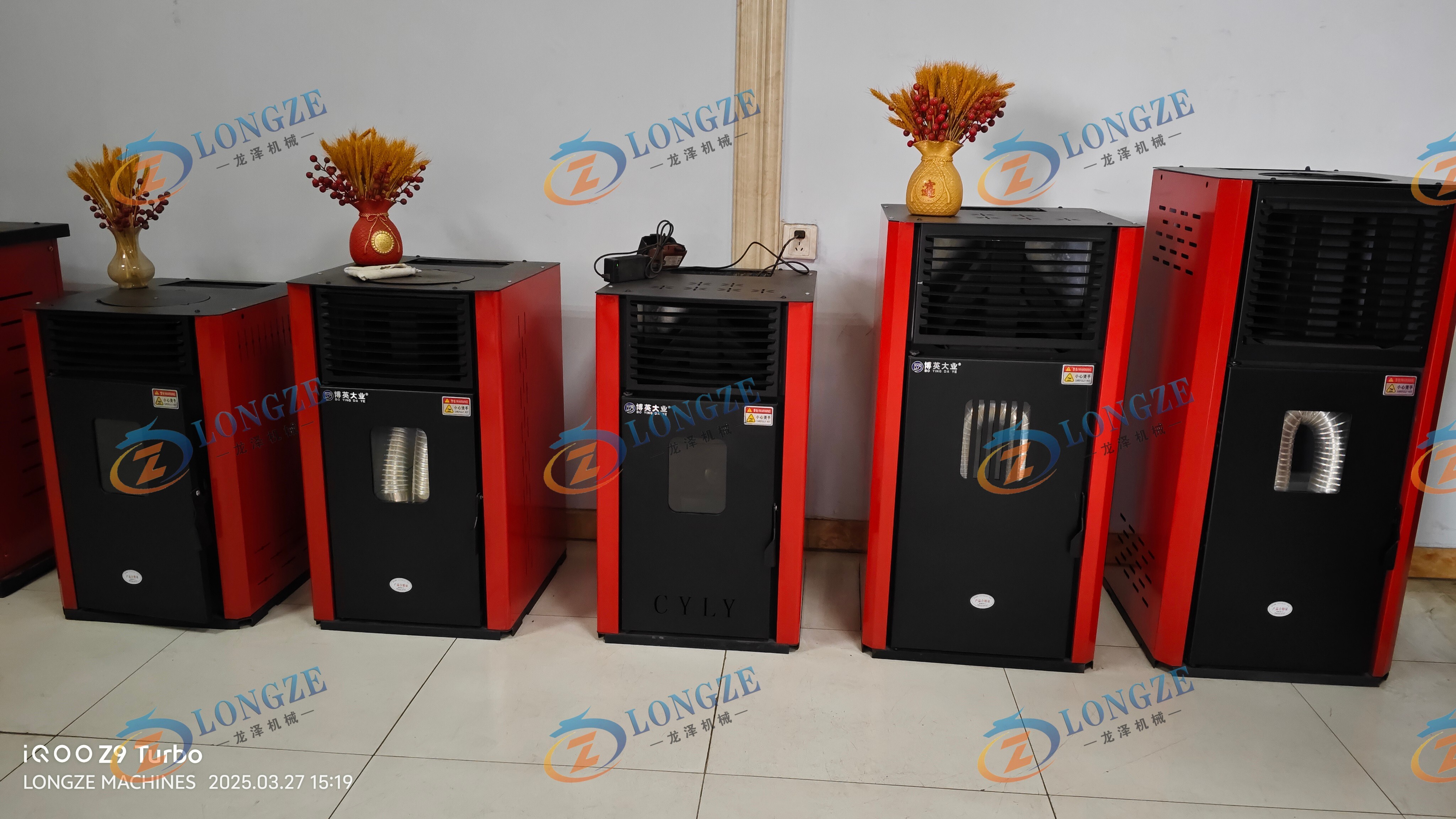 Longze biomass heating furnace exported to India