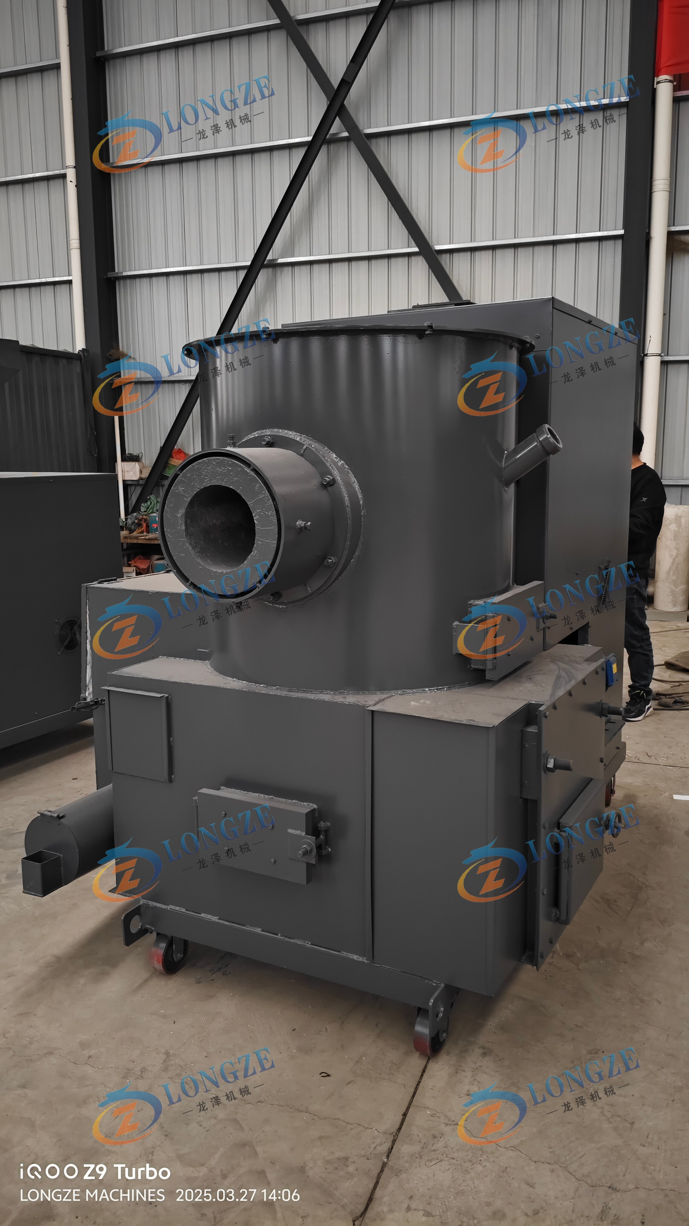 900,000Kcal Fully Automatic Wood Pellet Burner Ready For Shipment