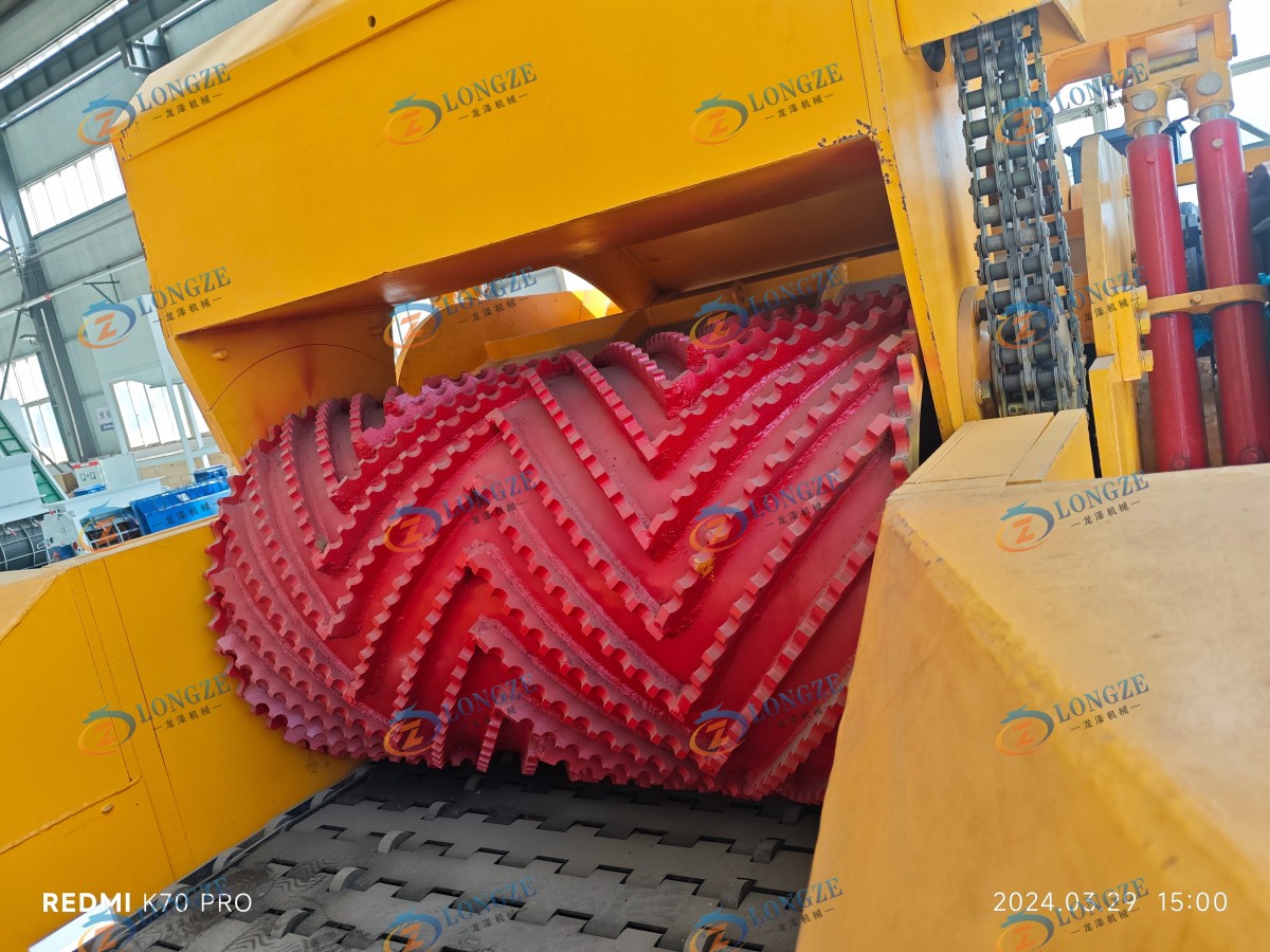 Longze-1400-500 Comprehensive Crusher Export